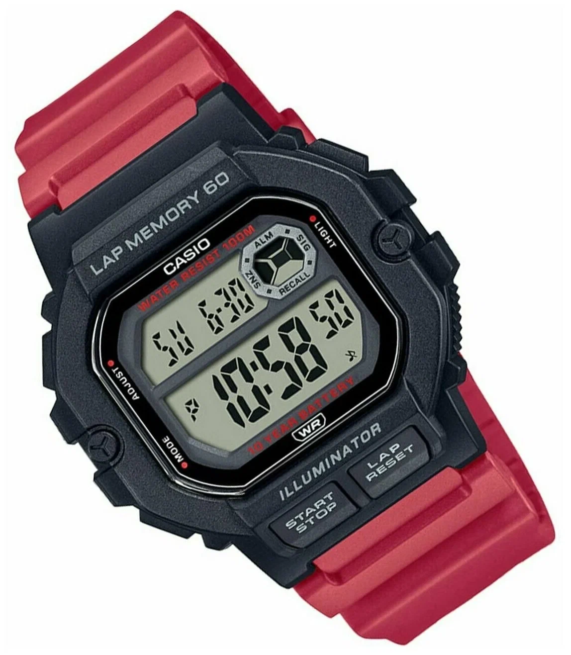 Мужские часы CASIO Collection WS-1400H-4A