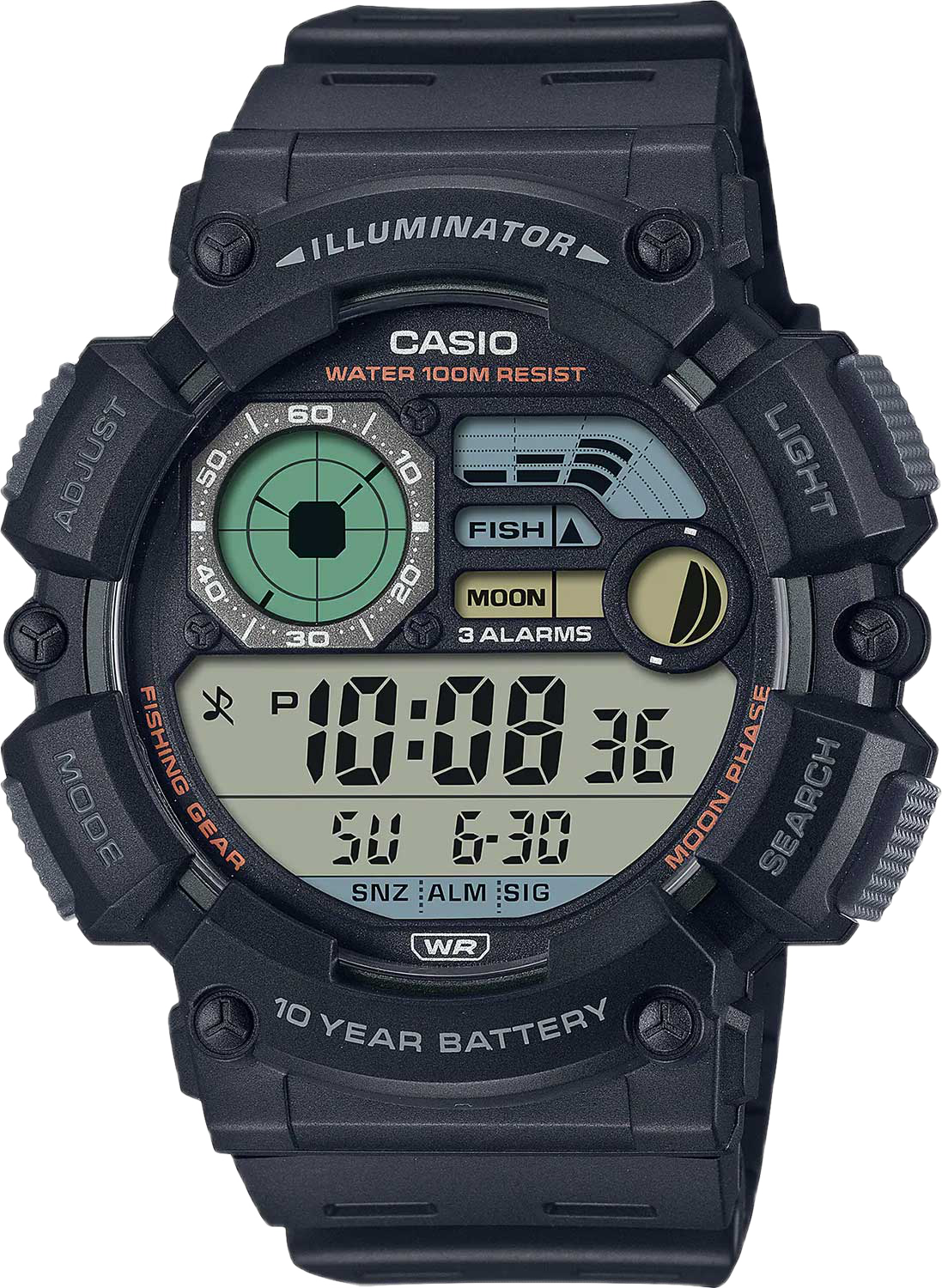 Мужские часы CASIO Collection WS-1500H-1A