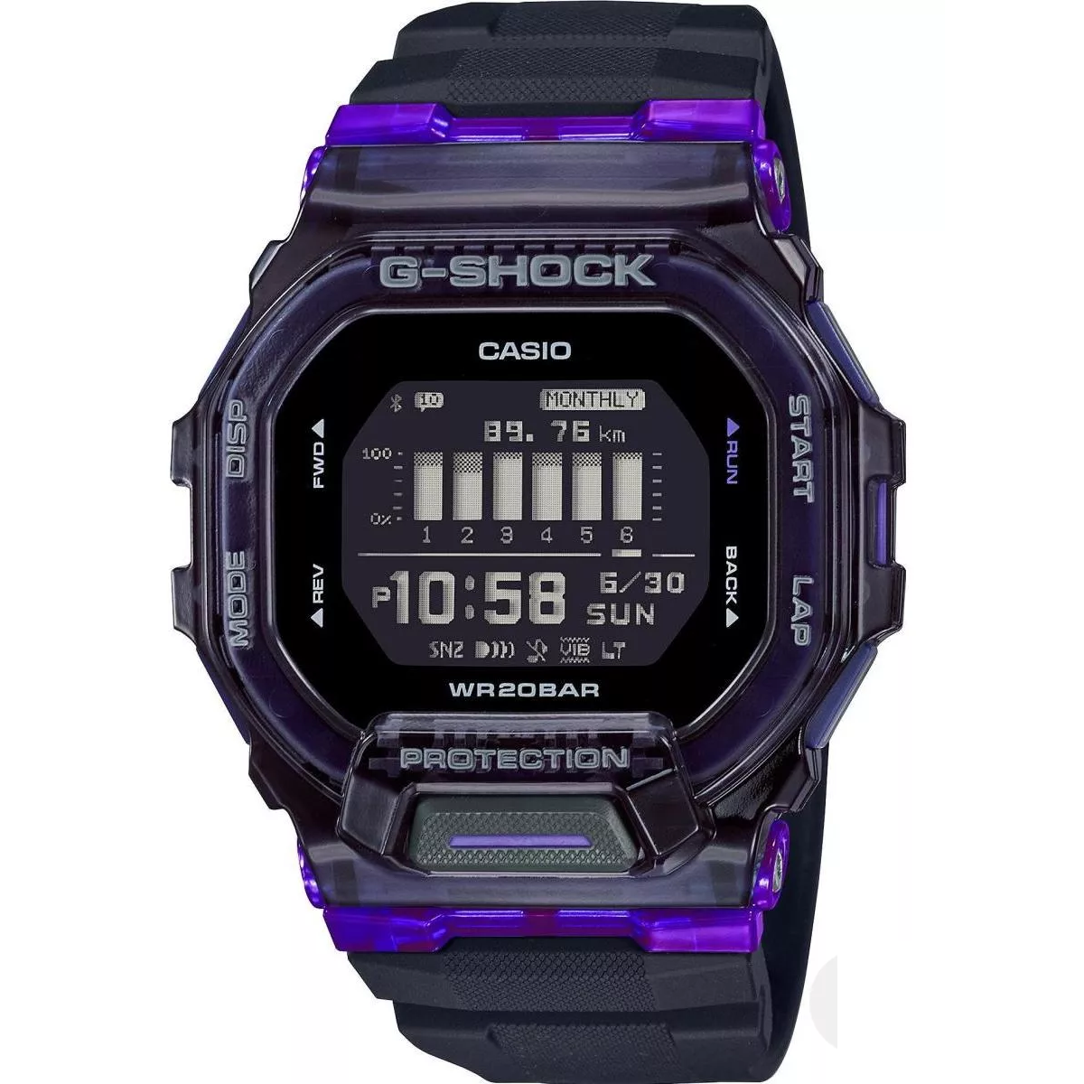Мужские часы CASIO G-SHOCK GBD-200SM-1A6