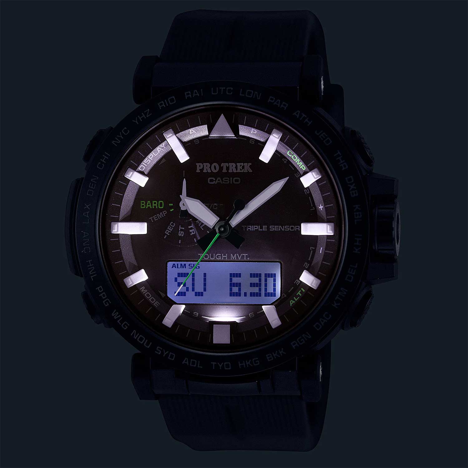 Мужские часы CASIO PRO TREK / Sport PRW-6621Y-1E
