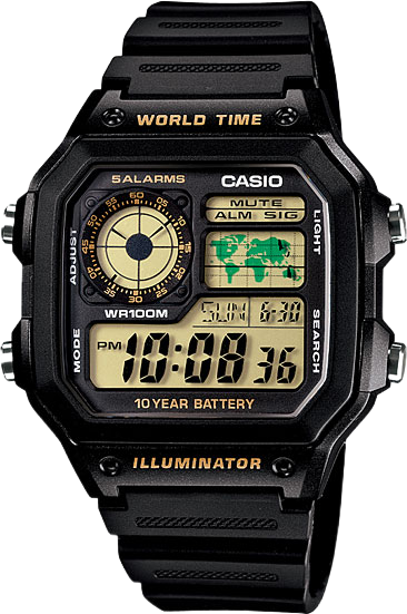  часы CASIO Collection AE-1200WH-1B