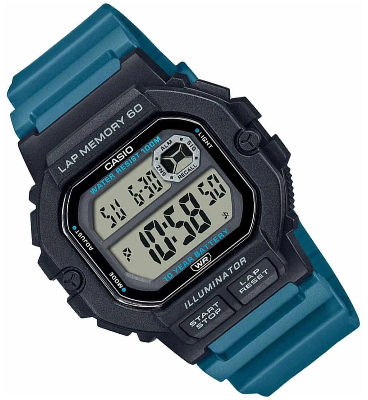 Мужские часы CASIO Collection WS-1400H-3A