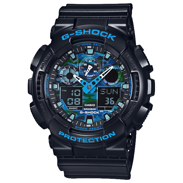 Мужские часы CASIO G-SHOCK GA-100CB-1A
