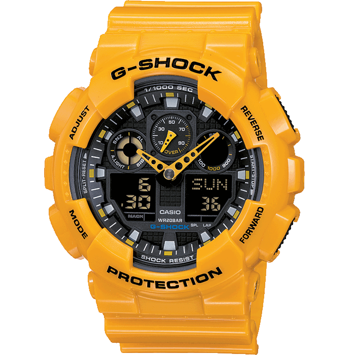 Мужские часы CASIO G-SHOCK GA-100A-9A