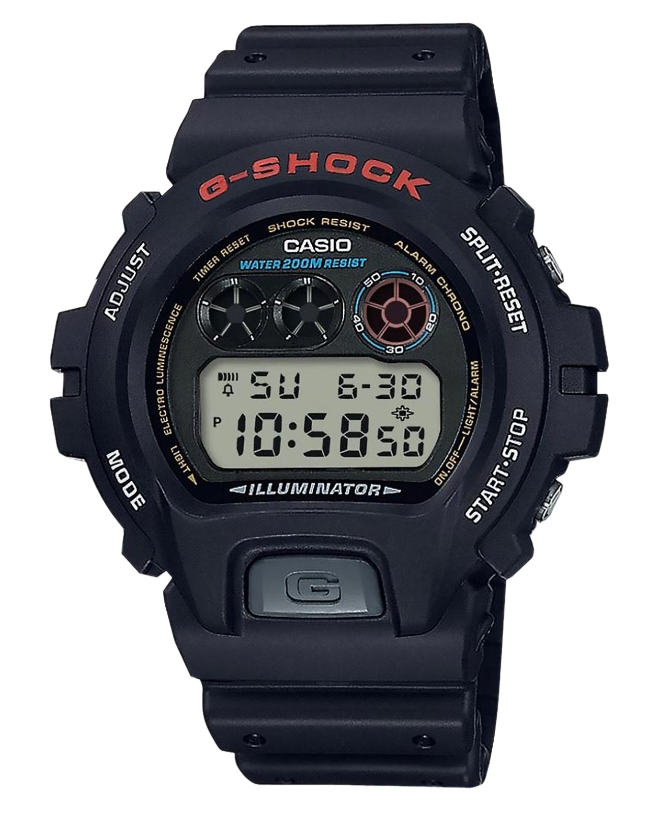  часы CASIO G-SHOCK DW-6900-1V