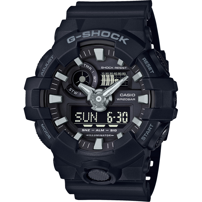 Мужские часы CASIO G-SHOCK GA-700-1B